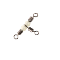 Crossline Rolling Swivel with Pearl Beads - WISE ANGLER
