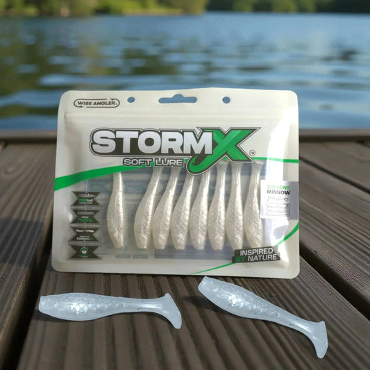 StormX™ Cyclone Minnow  3" Soft Lure WISE ANGLER