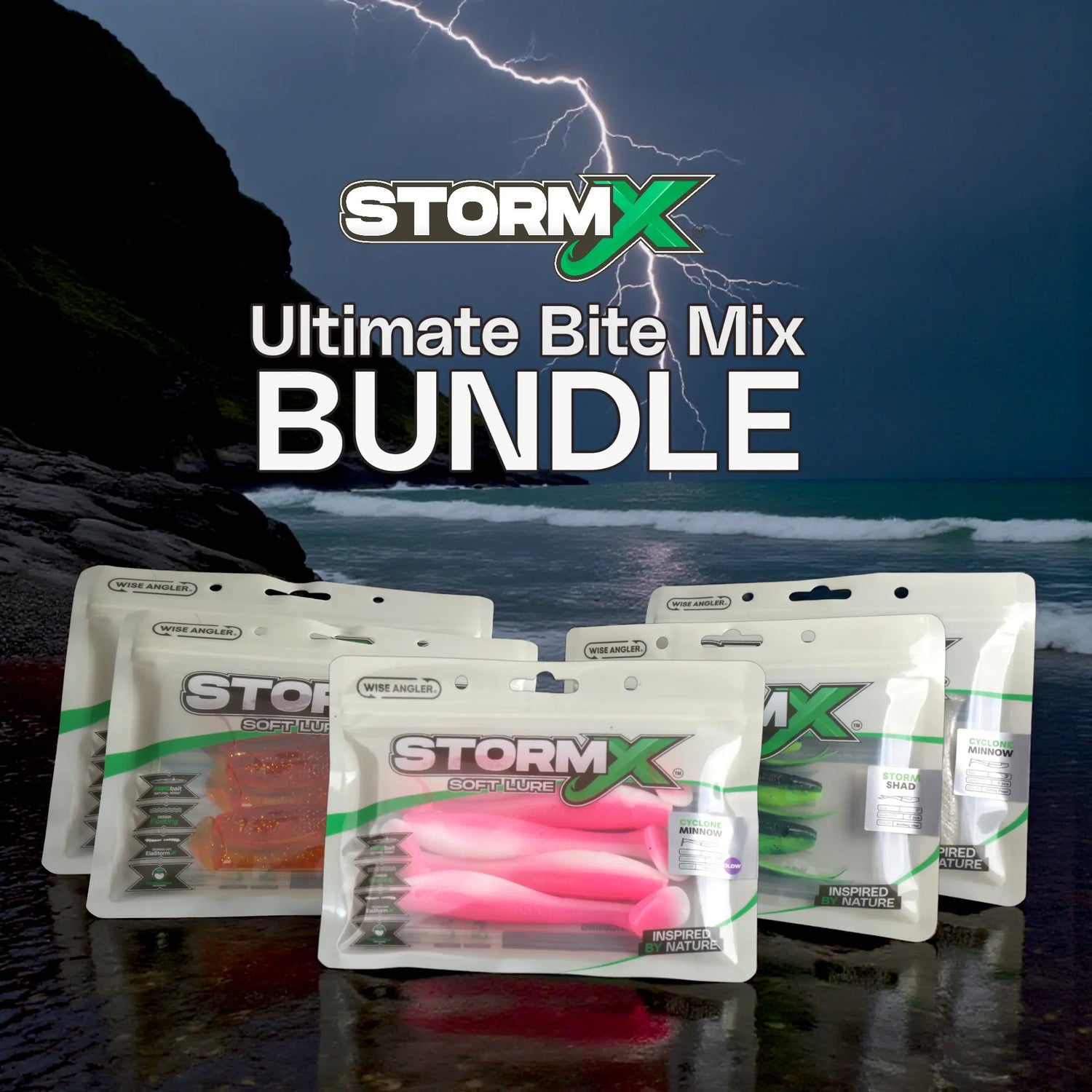 StormX™ Ultimate Bite Mix Bundle Wise Angler