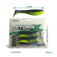 StormX™ Cyclone Minnow 4" Soft Lure WISE ANGLER