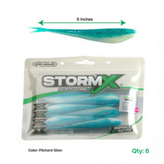 StormX™ Storm Shad 5" Soft Lure WISE ANGLER